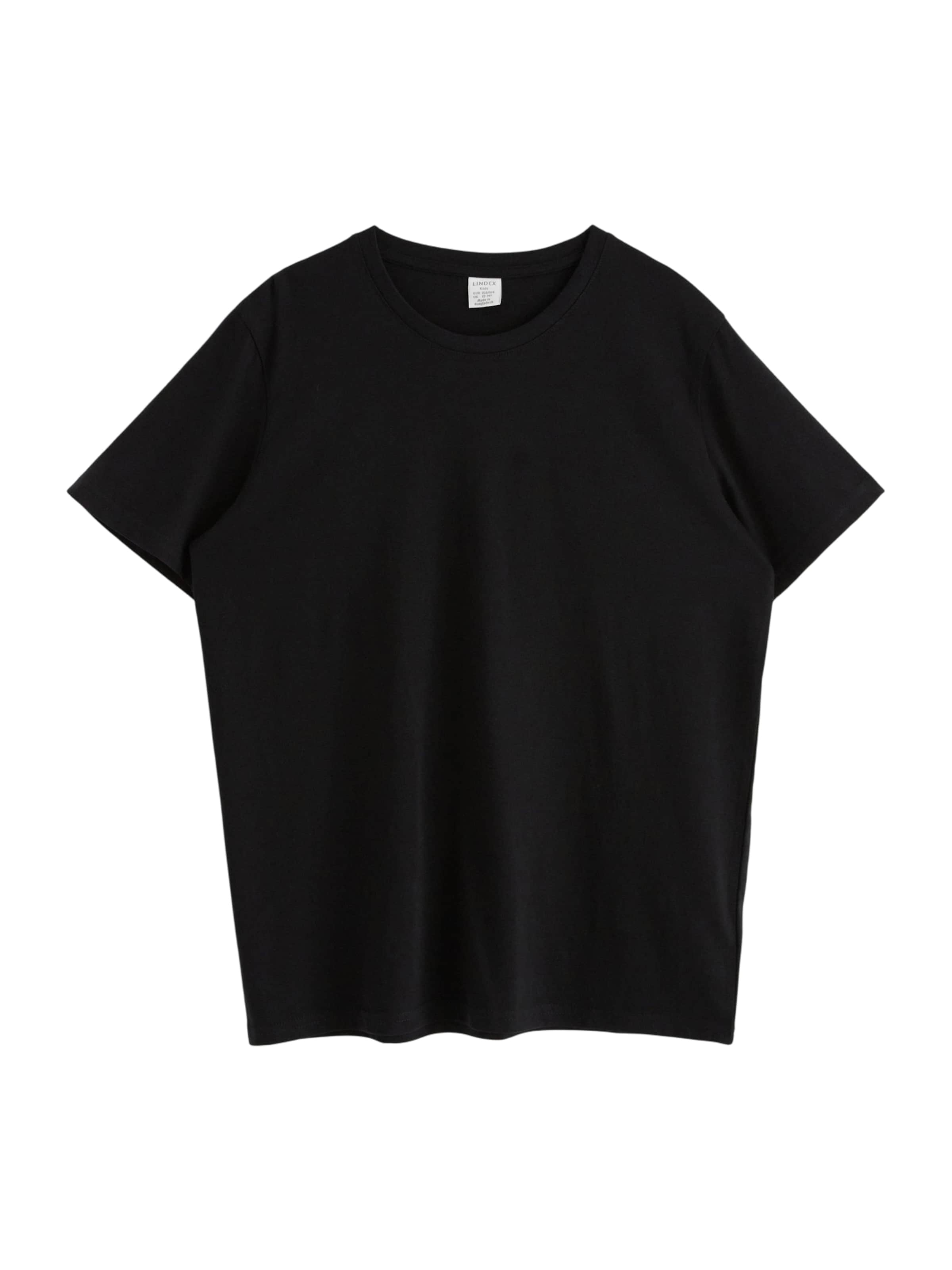 Lindex - Camiseta en negro: frente