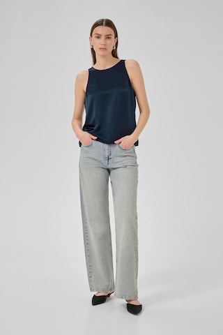 My Essential Wardrobe Bluse 'Estelle' i blå