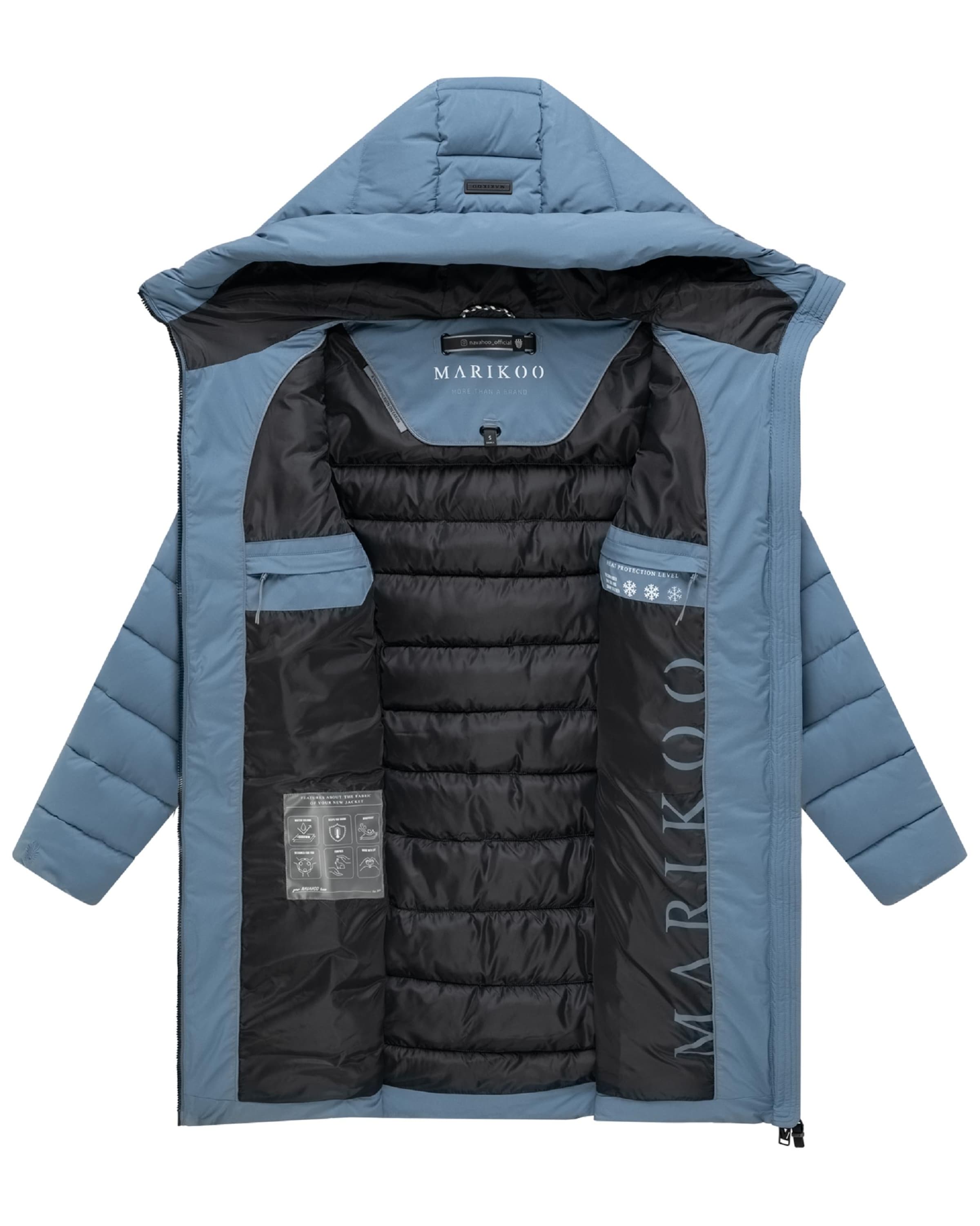 Manteau fonctionnel 'Nanoraa 16' MARIKOO en bleu