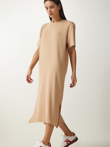 Happiness İstanbul Šaty - Béžová