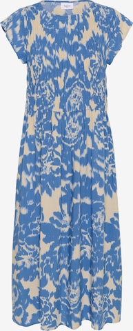 SAINT TROPEZ - Vestido 'Gisla' en azul: frente