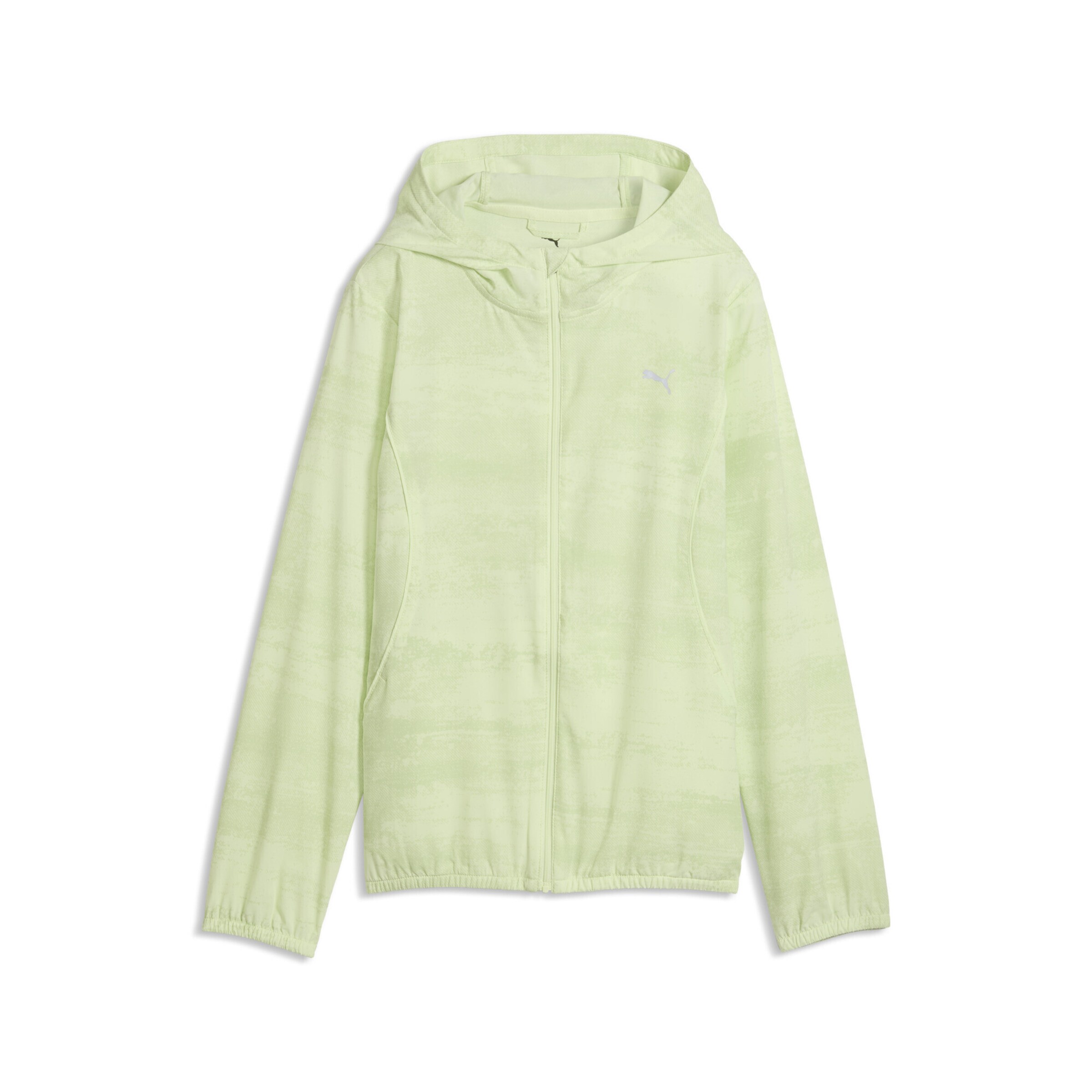 PUMA Sportjas in Groen: voorkant