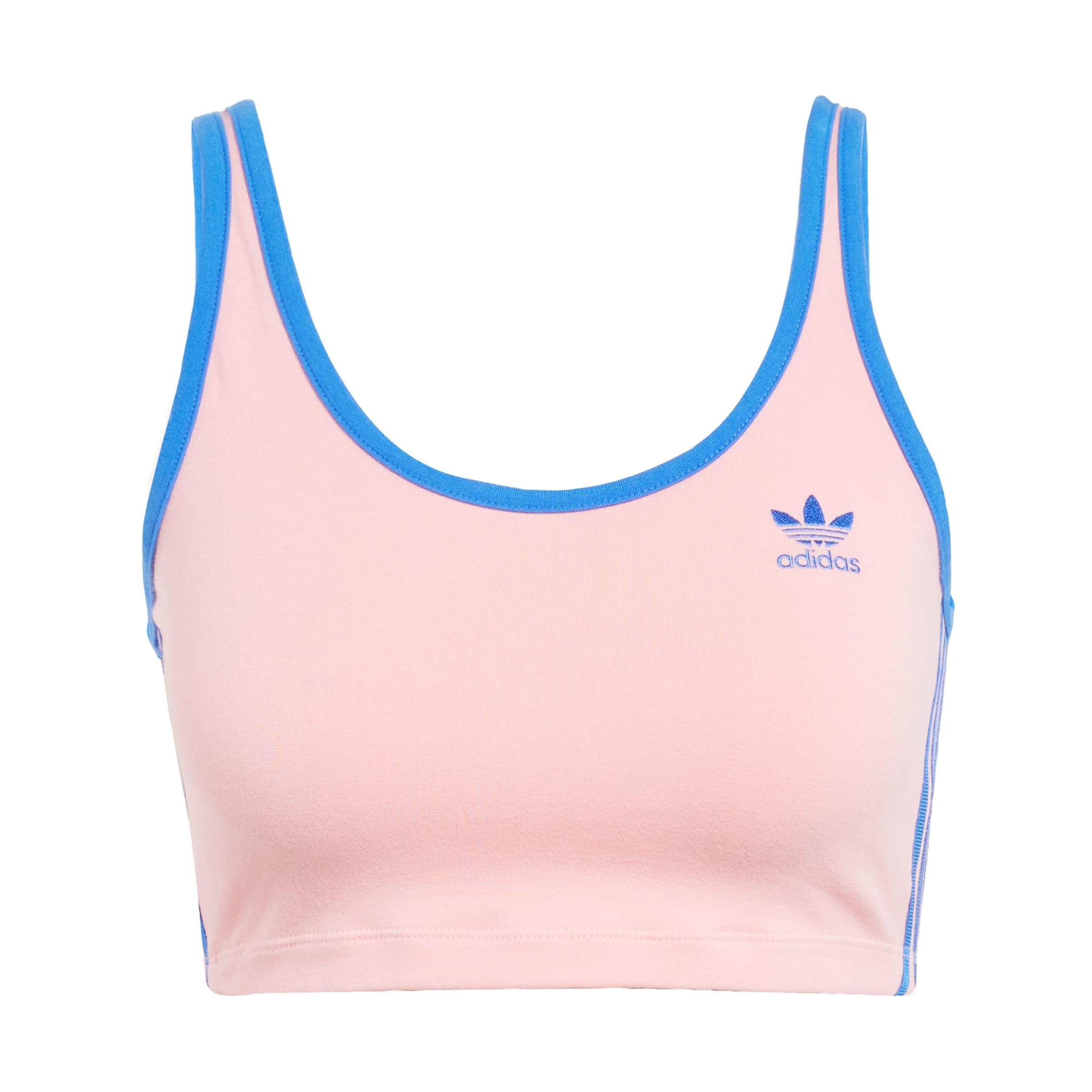 ADIDAS ORIGINALS Τοπ 'Adicolor' σε ροζ: μπροστά