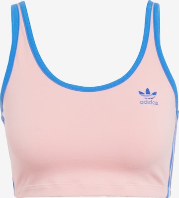 ADIDAS ORIGINALS Top 'Adicolor' in Pink: front