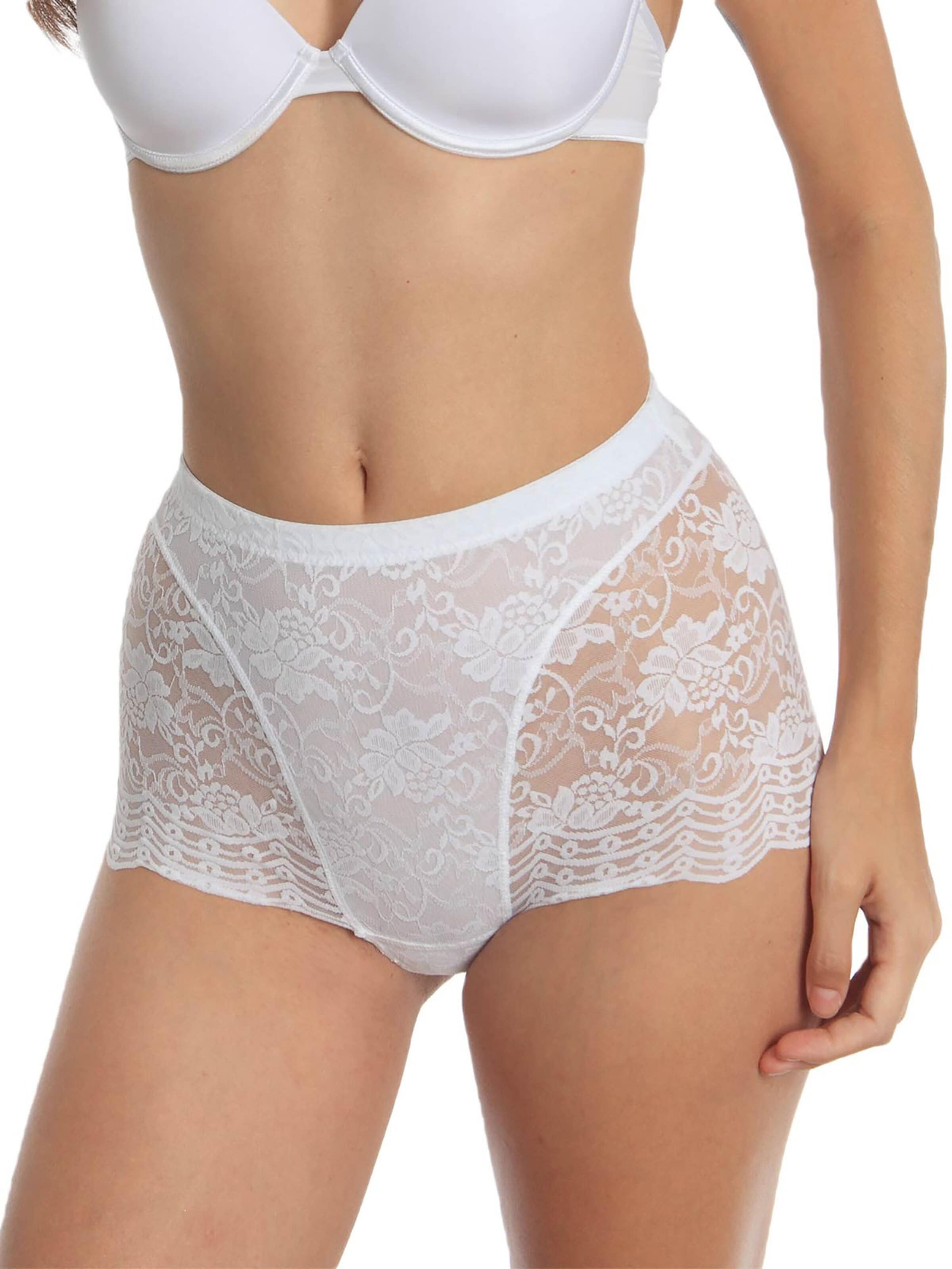 sassa Boyshorts 'Functional Lace' in White: front