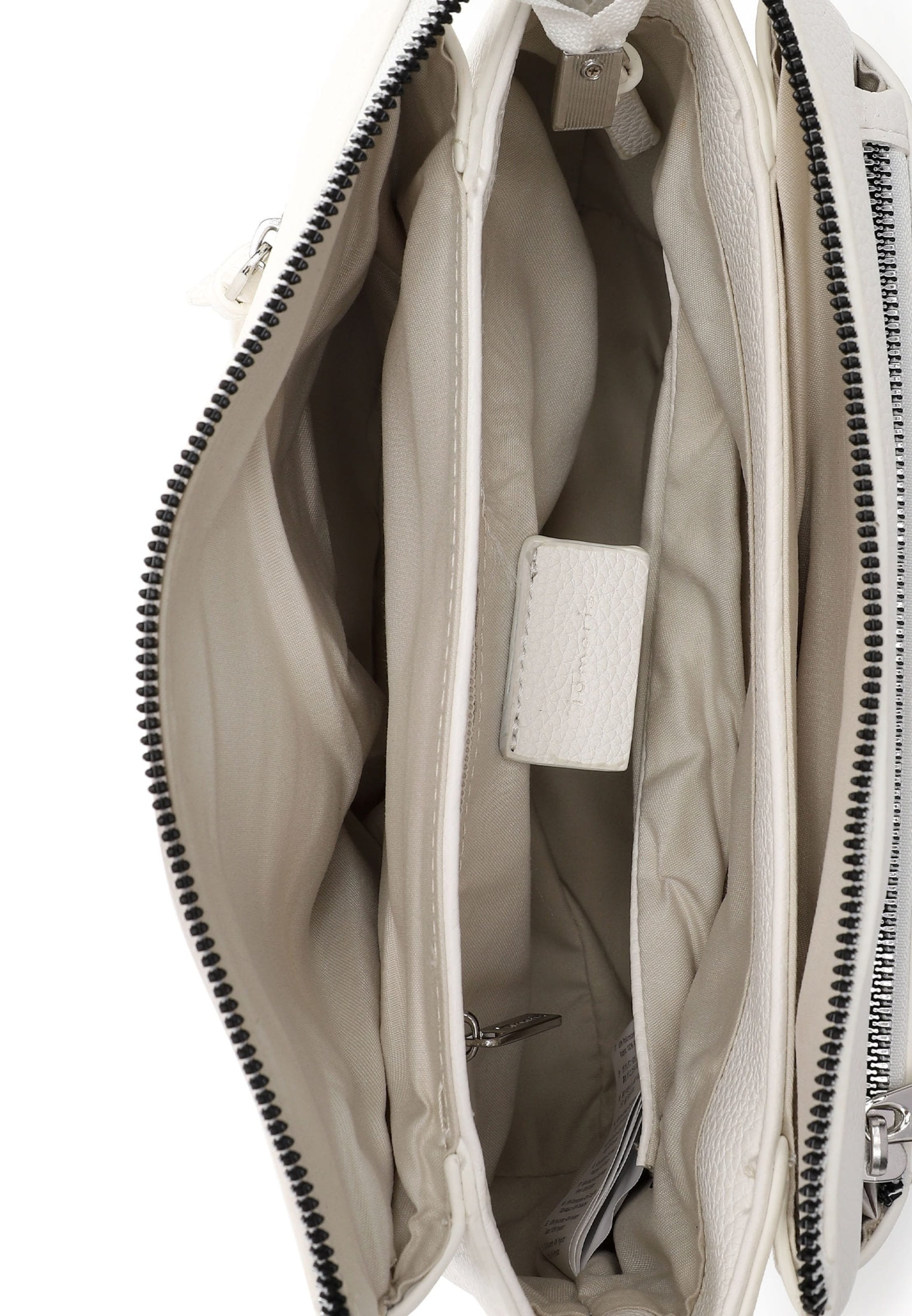 Tamaris Skuldertaske 'Kennia' i hvid