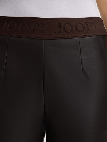 JOOP! Slim fit Pleat-front trousers 'Patricia' in Black
