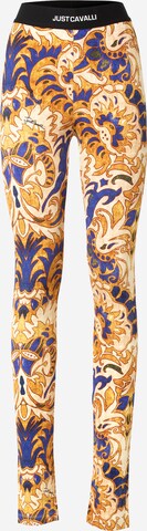 Just Cavalli Skinny Leggings in Blue: front