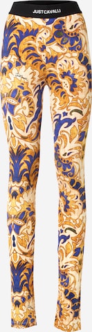 Skinny Leggings Just Cavalli en bleu : devant