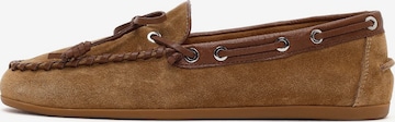Mocassin Derimod en marron : devant