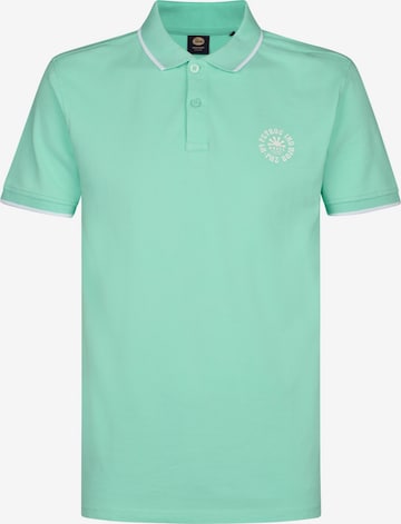 Petrol Industries Shirt in Groen: voorkant