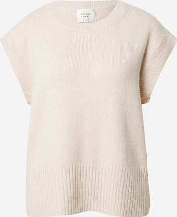SECOND FEMALE Sweater 'Marguerite' in Beige: front