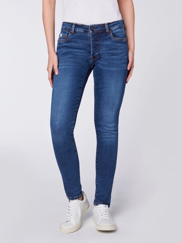 Detto Fatto Slimfit Jeans in Blau: Vorderseite