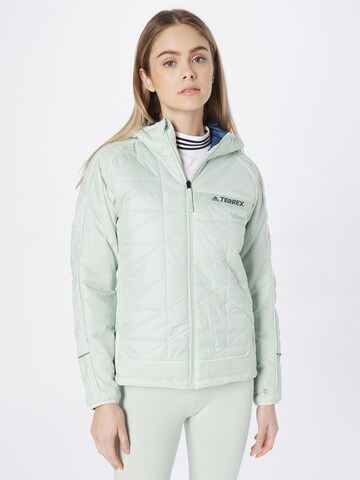 ADIDAS TERREX Outdoor jacket 'Multi Insulated ' in Green: front