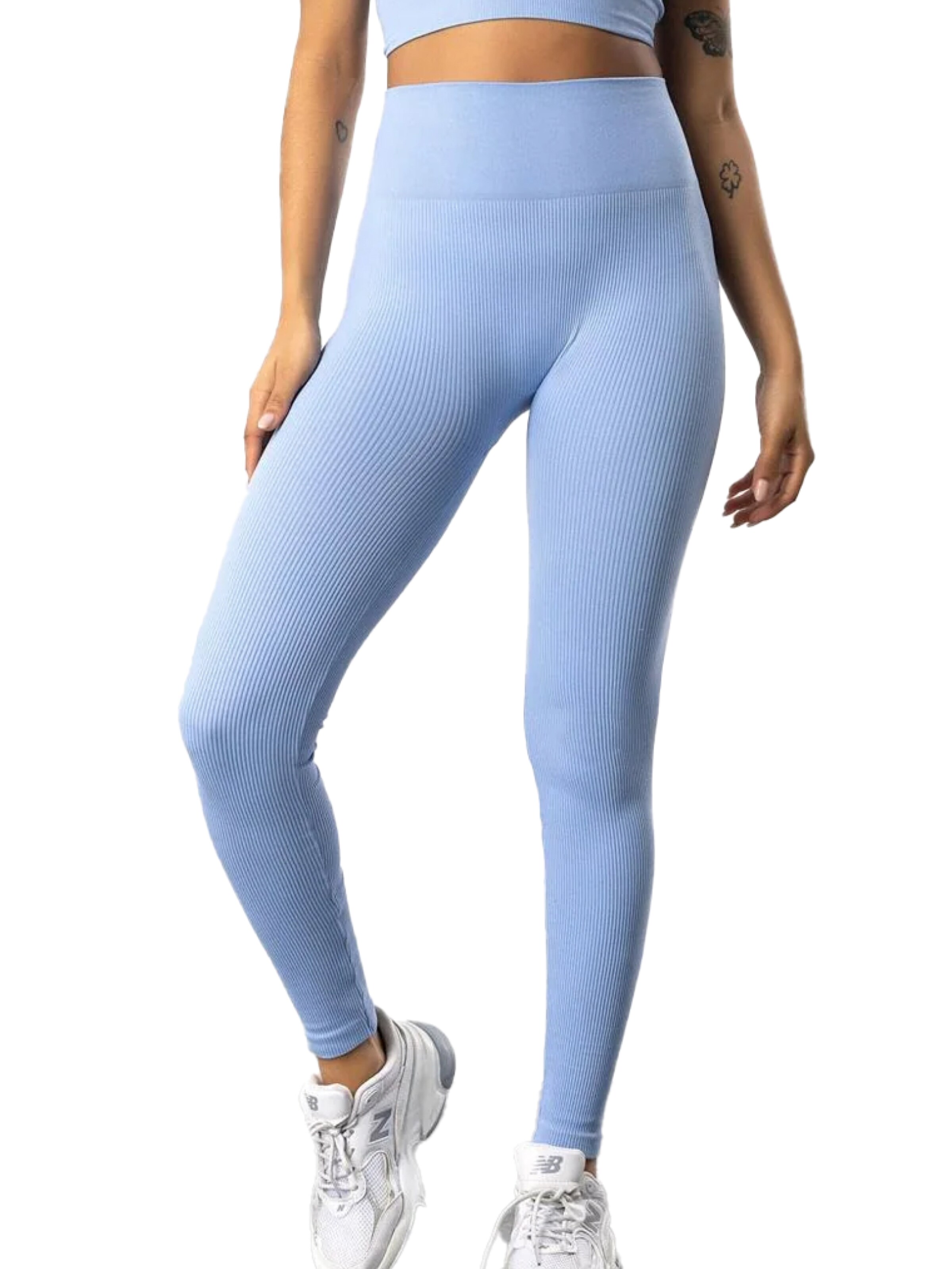 No Matter What Skinny Leggings in Blue: front