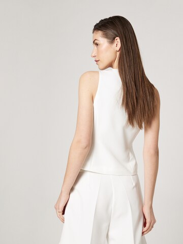 Gilet da completo 'Fiona' di LENI KLUM x ABOUT YOU in bianco