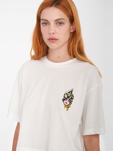 T-shirt 'DRUMSTONE' Volcom en blanc