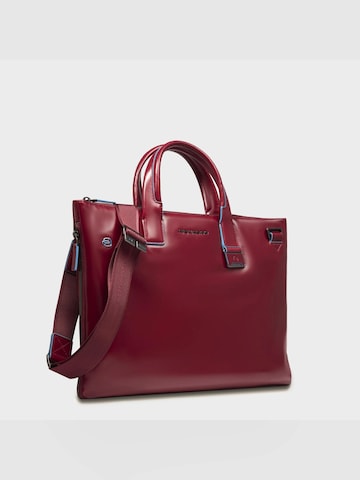 Sac d’ordinateur portable Piquadro en rouge