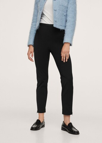 MANGO Skinny Pants 'Paola' in Black: front