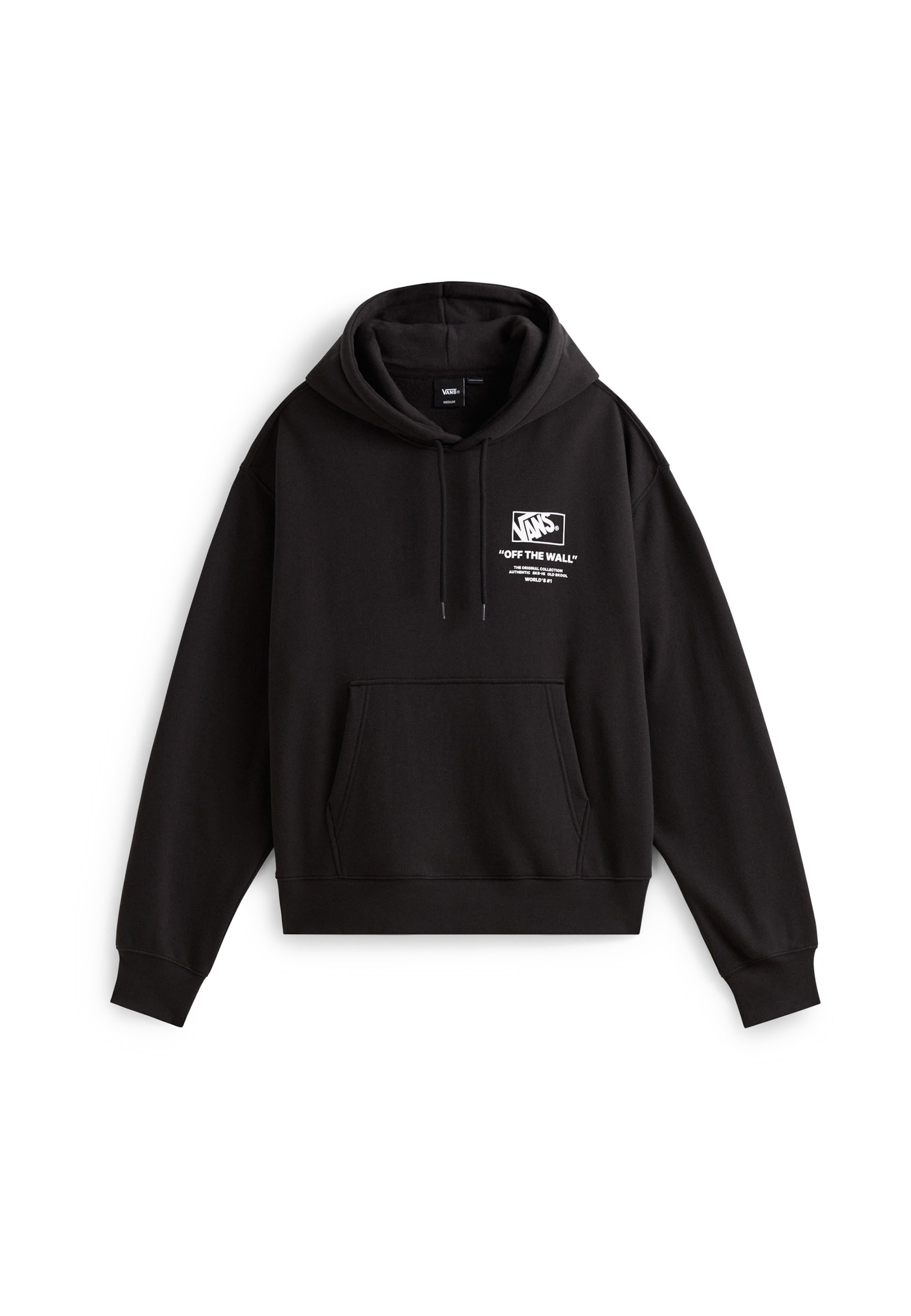 VANS Sweatshirt 'Stacked Hi' in Black: front