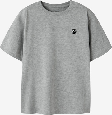 NAME IT Majica 'NKMVIMO' | siva barva: sprednja stran