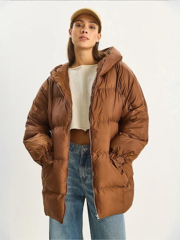 Cappotto invernale di Bianco Lucci in marrone