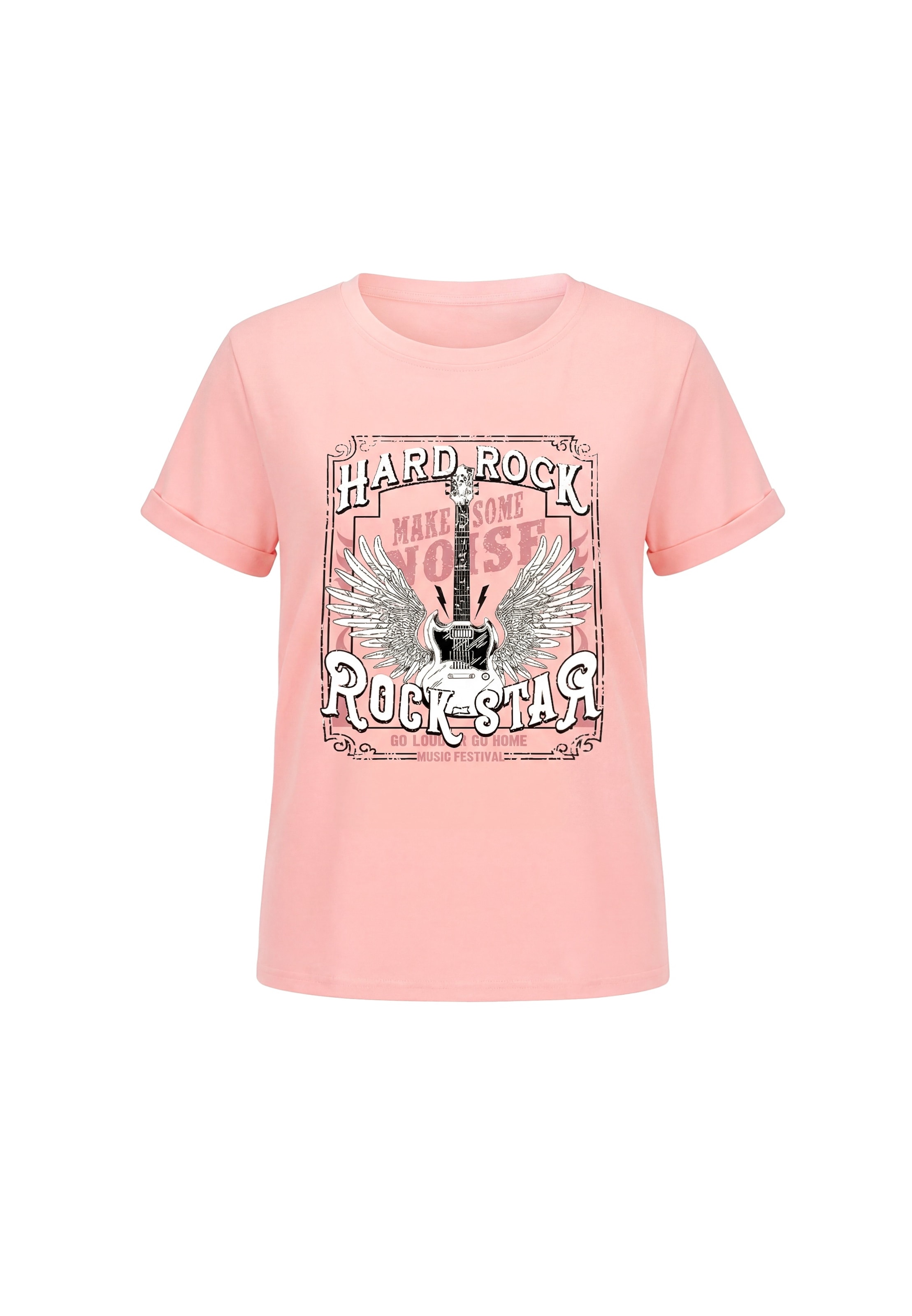 IZIA T-Shirt in Pink: Vorderseite