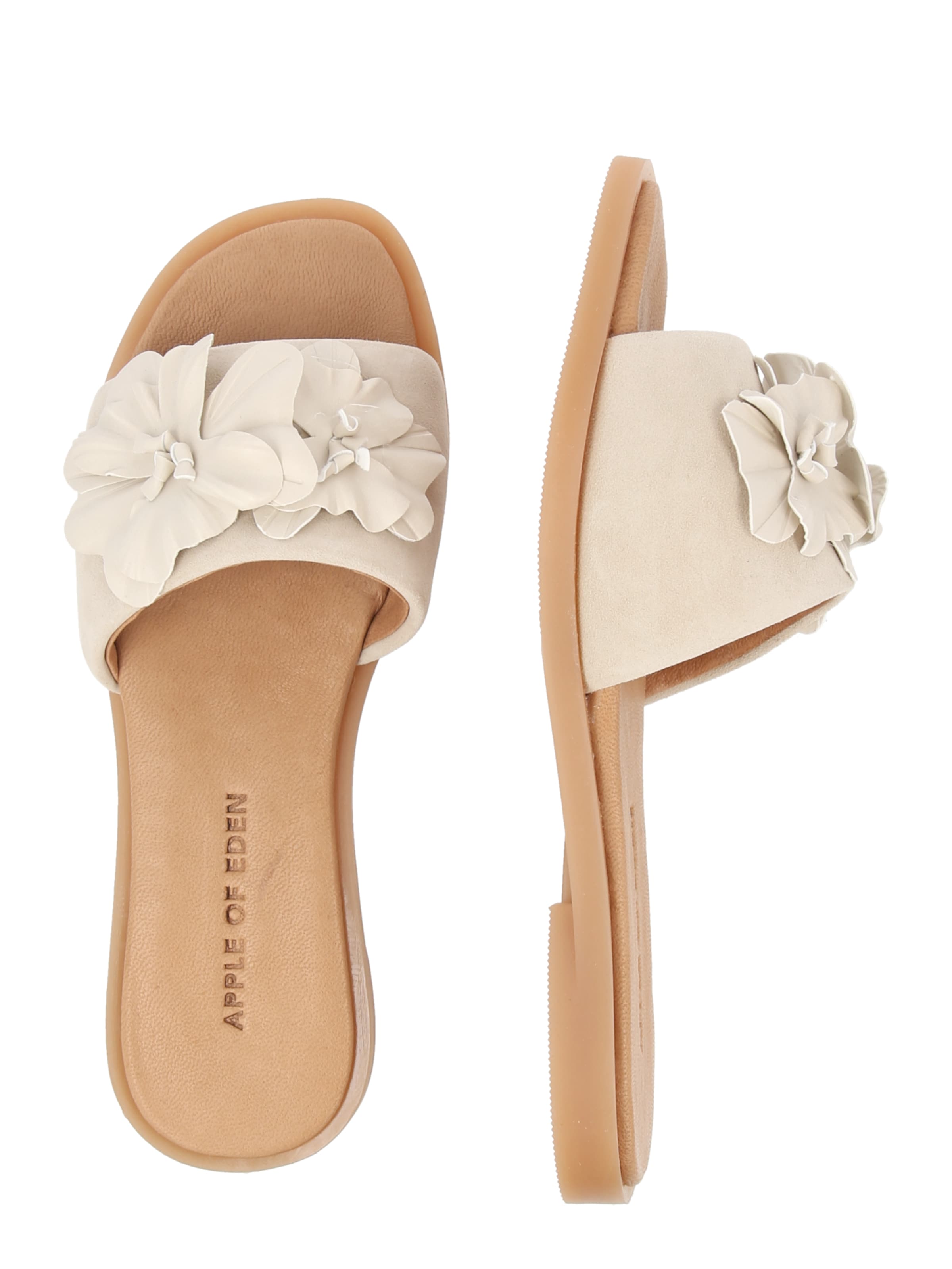 Apple of Eden Pantoletter 'AGNIS' i beige