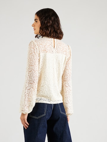 VILA - Blusa 'VIGLAZE' en beige