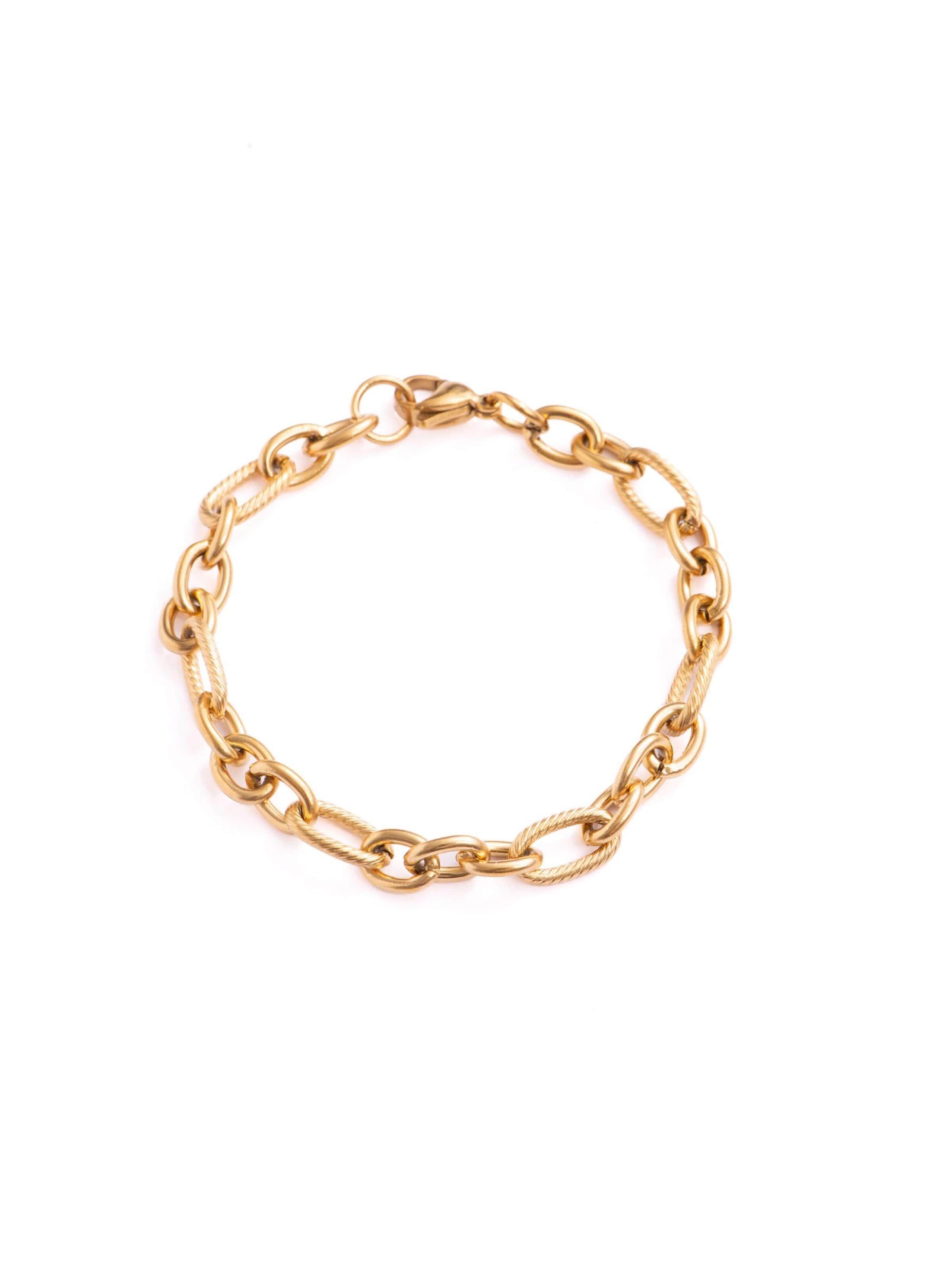 Luxenter - Pulseira 'Litted' em ouro