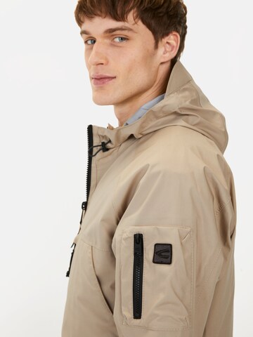 CAMEL ACTIVE Blouson aus Baumwolle mit Kapuze in Beige