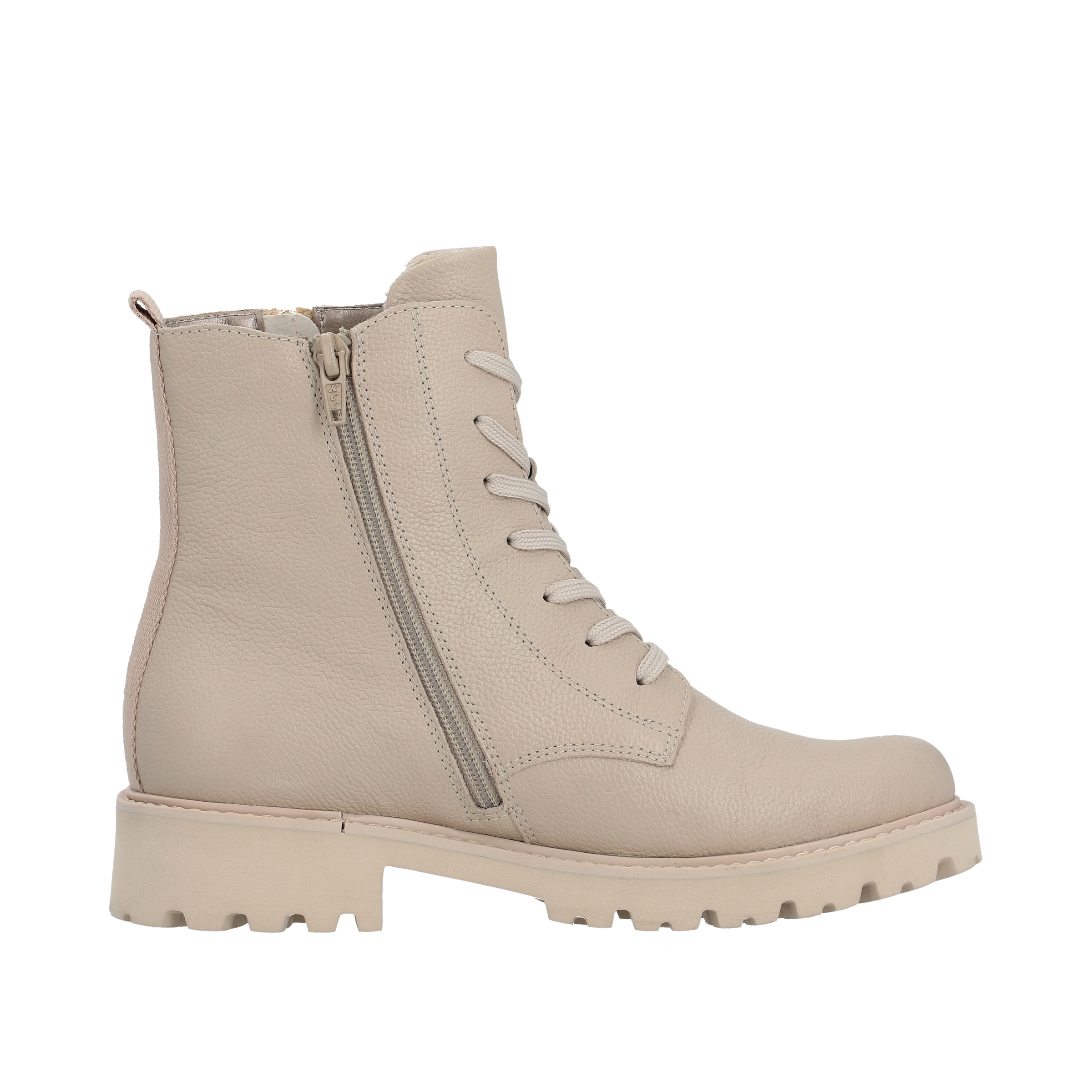 REMONTE Schnürstiefelette 'D8671' in Beige