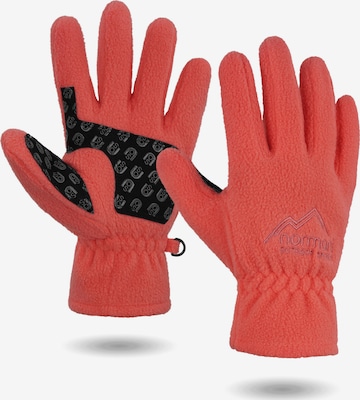 Gants 'Mississauga' normani en rouge : devant