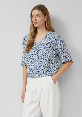 Chemisier s.Oliver en bleu : devant