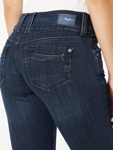 Slimfit Jeans 'Gen' de la Pepe Jeans pe albastru