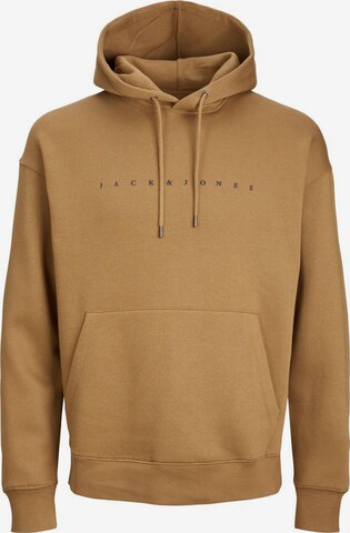 Jack & Jones Plus - Sudadera 'Star' en marrón: frente