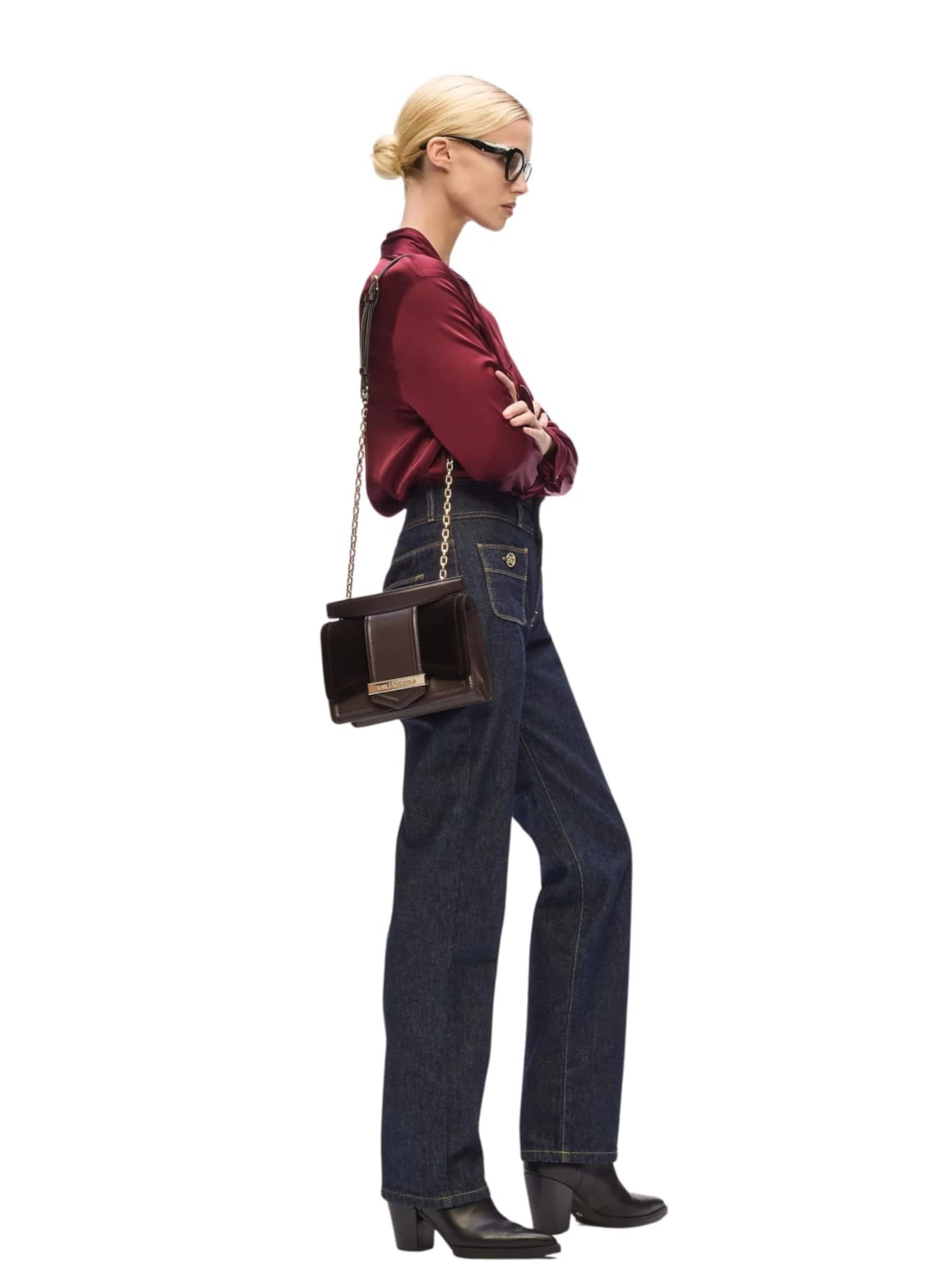 Karl Lagerfeld - Bolso de mano 'Karl Lagerfeld Sac Bandoulière A Vision Of The Future Marron' en marrón