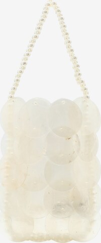 myMo at night Handbag in White: front