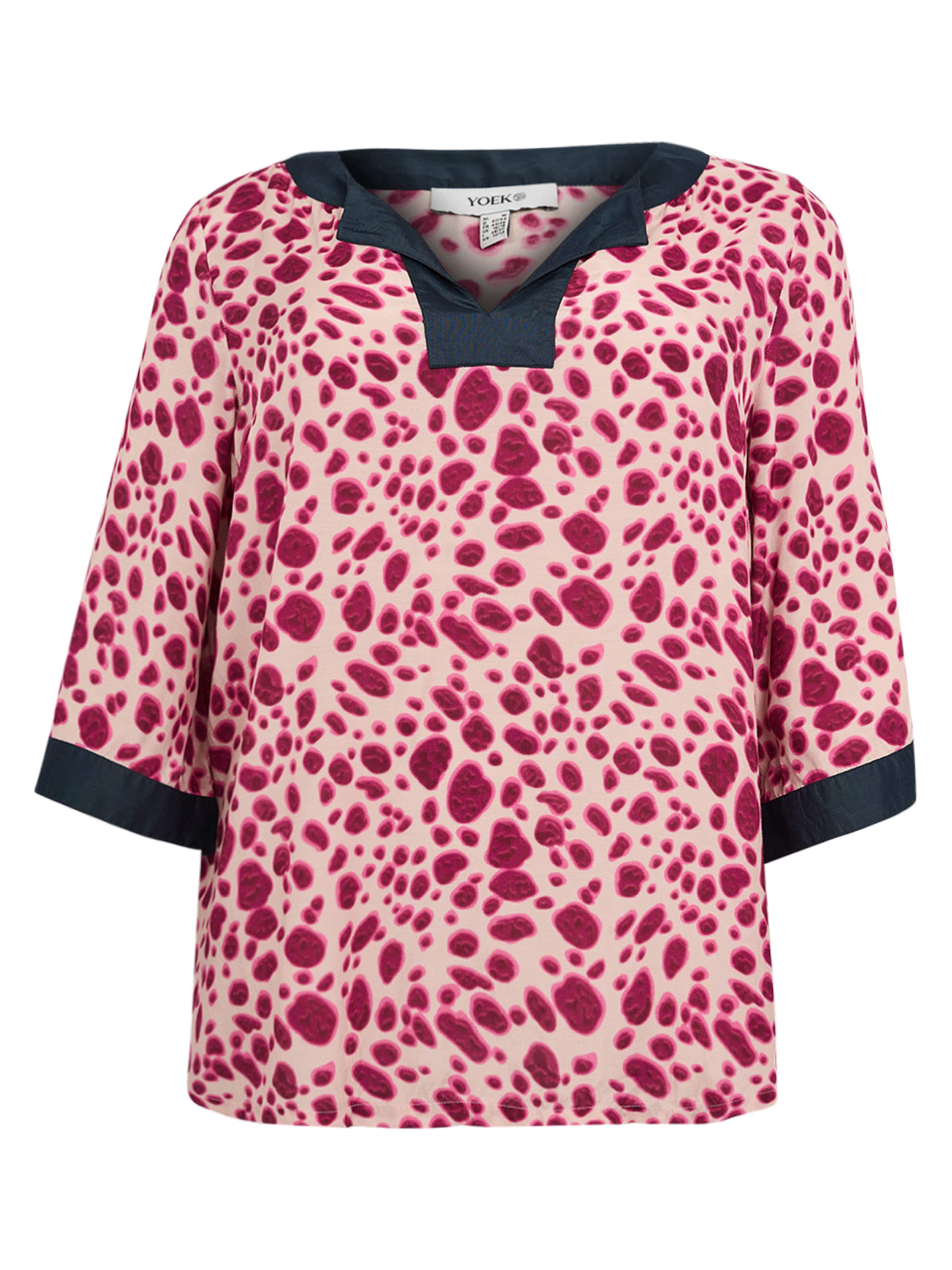 YOEK Tunic in Pink: front