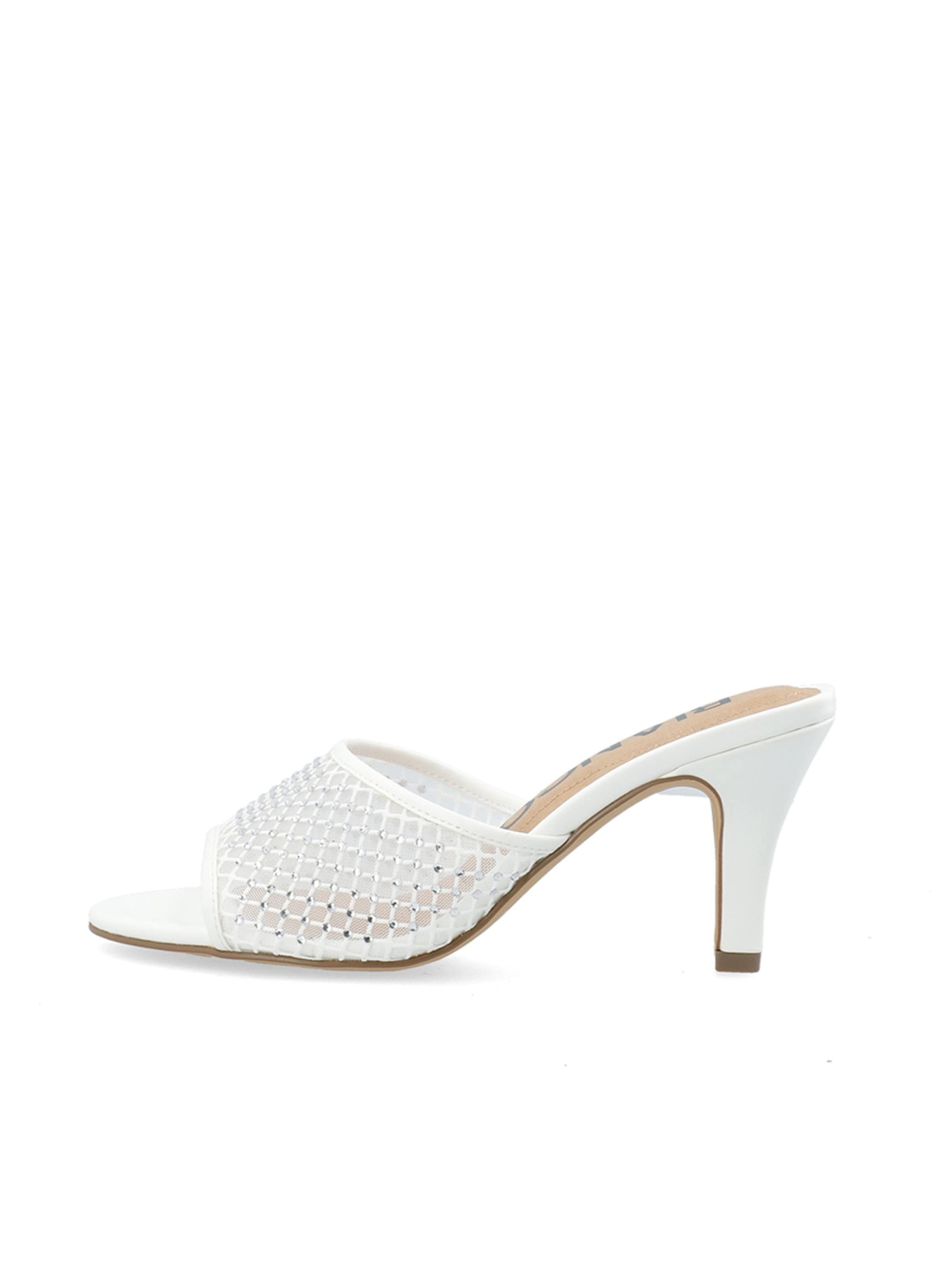 Décolleté 'Azure' di Bianco in bianco: frontale