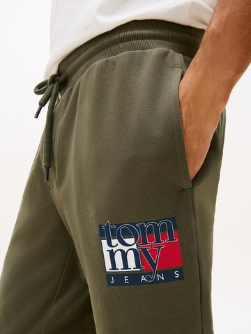 Effilé Pantalon Tommy Jeans en vert