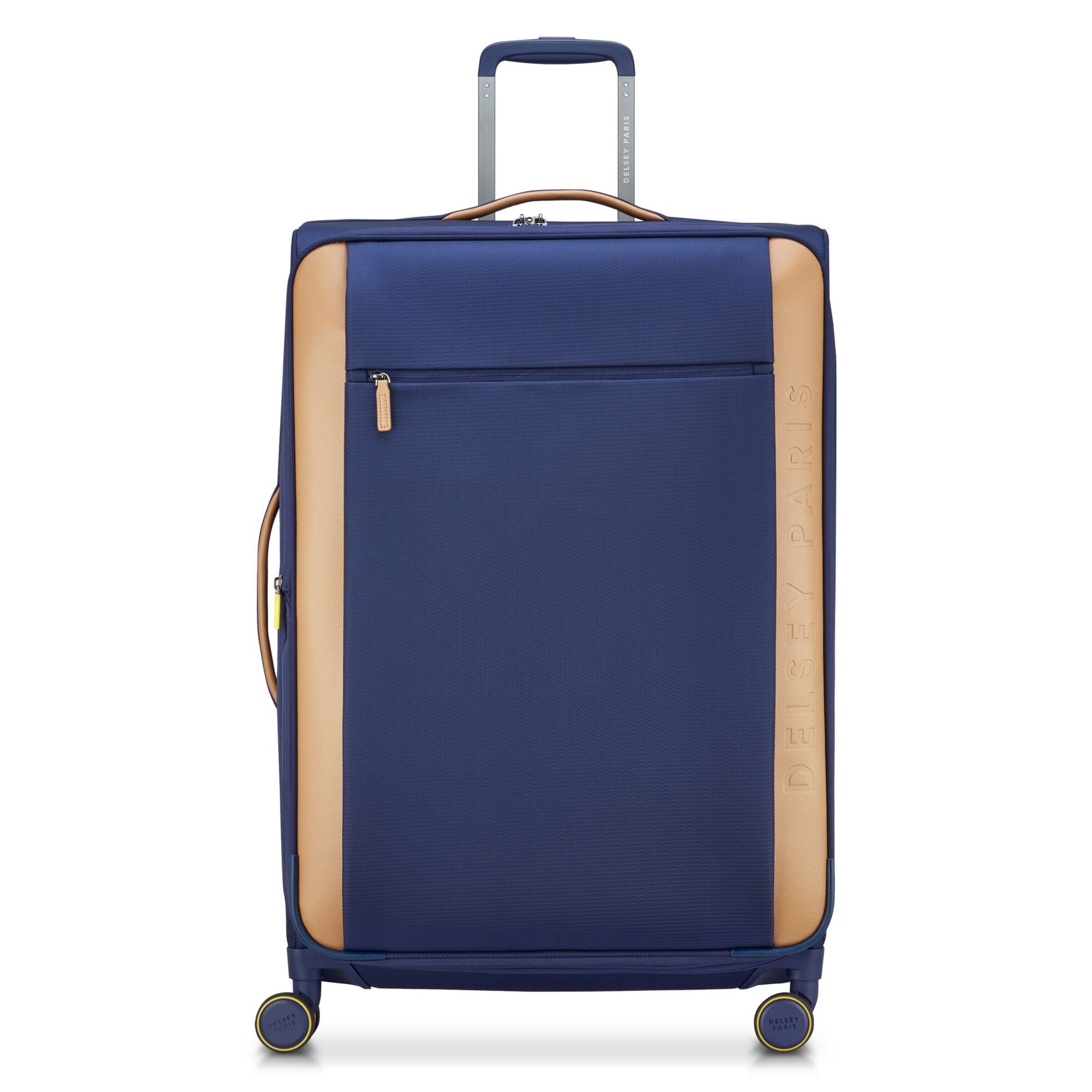 Trolley di Delsey Paris in blu: frontale