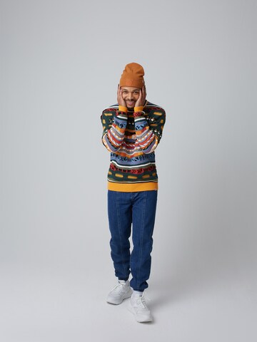 ABOUT YOU x Benny Cristo Beanie 'Anton' in Orange