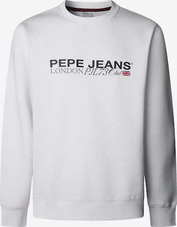 Pepe Jeans Sweatshirt 'Matthew' in Weiß: Vorderseite