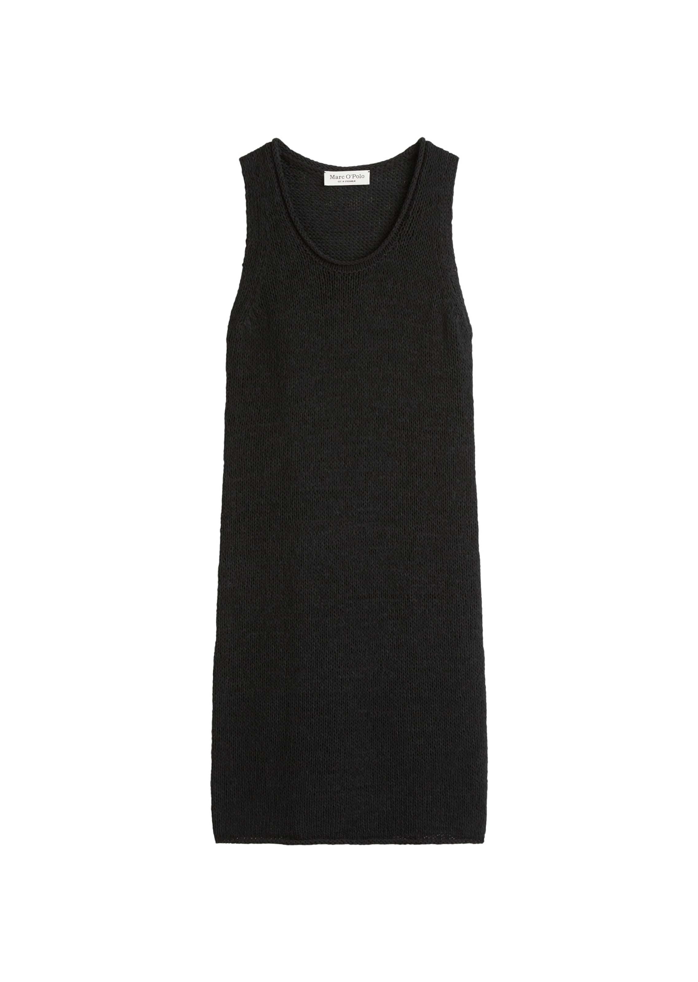 Marc O'Polo Strickkleid in Schwarz: Vorderseite