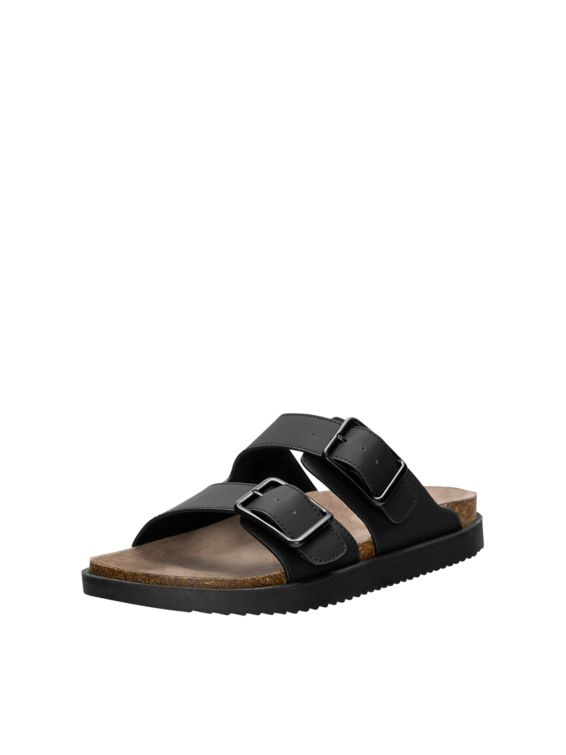 Zoccoletto di Pull&Bear in nero: frontale