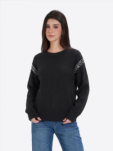 Imily Bela Pullover in Schwarz: Vorderseite