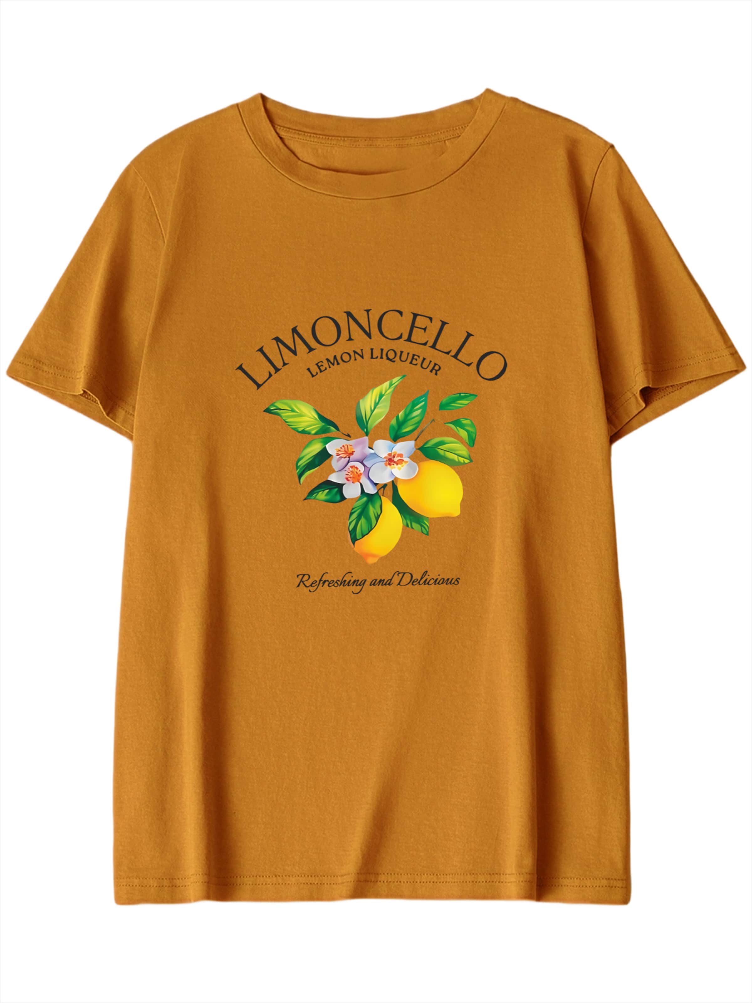 GORHEY T-shirt en S/Regular en marron, Vue avec produit