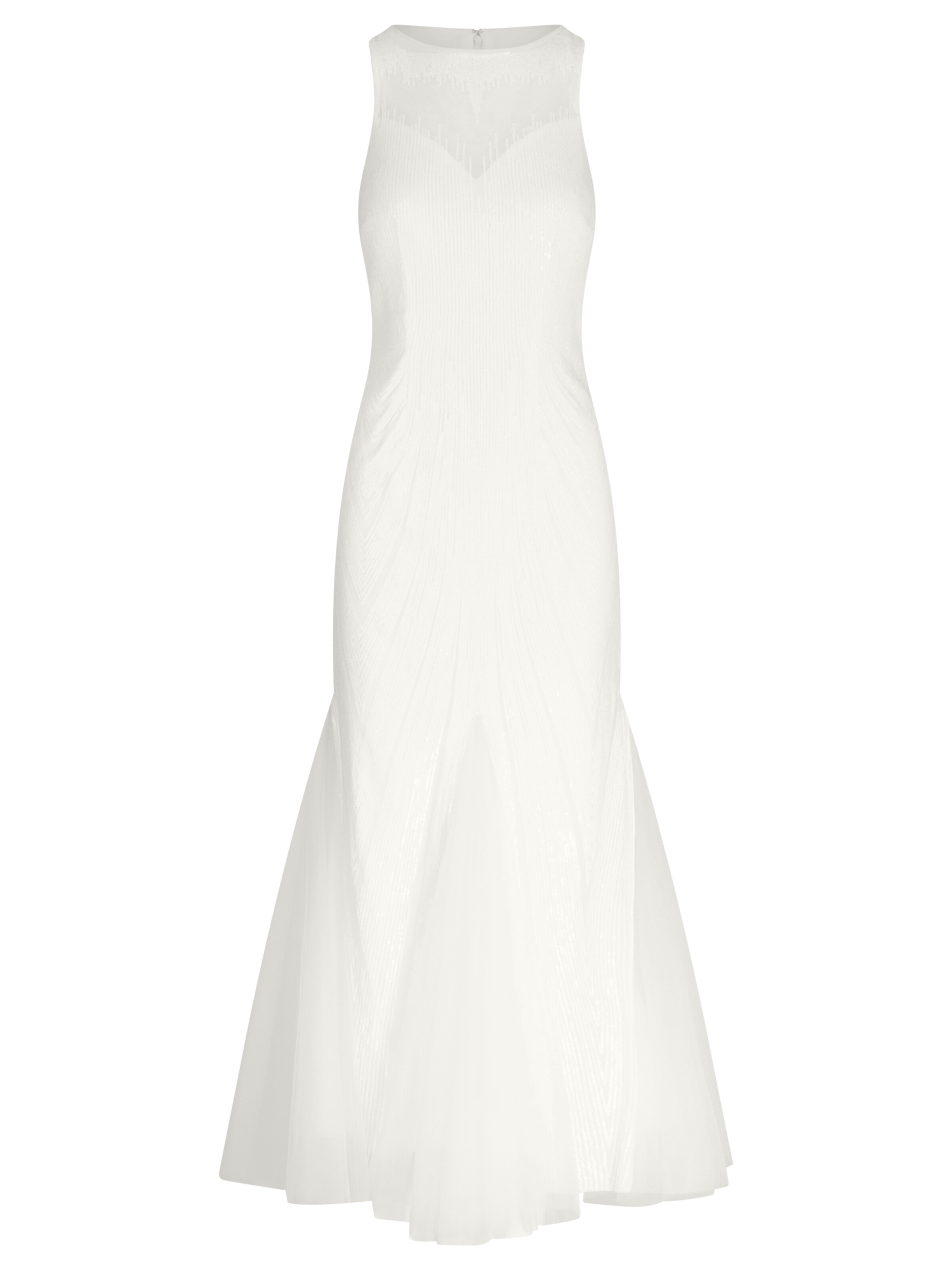 APART Evening Dress in White: front