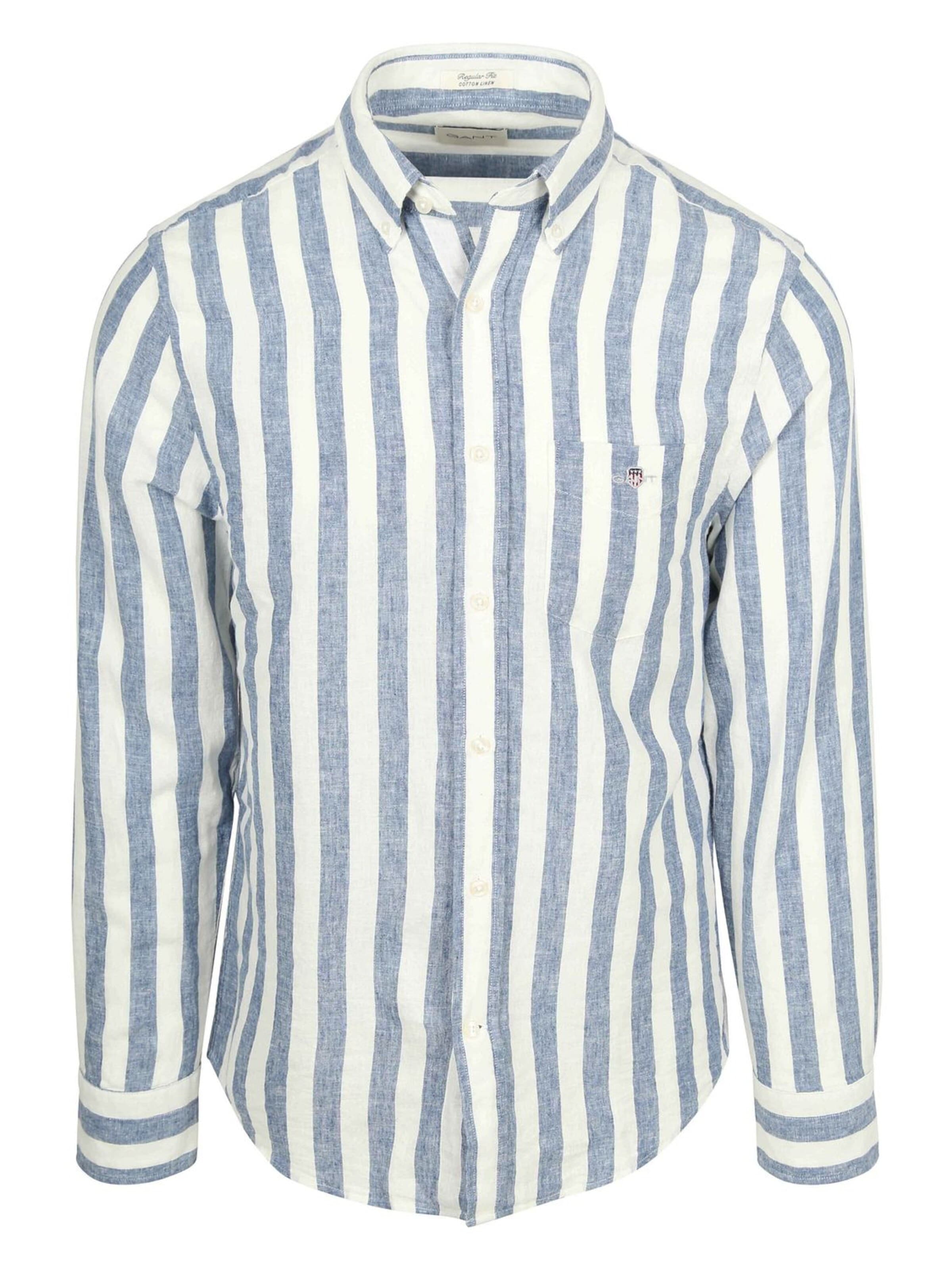 GANT Regular Fit Hemd‌‌‌‌‌‌‌‌‌‌ in Blau: Vorderseite